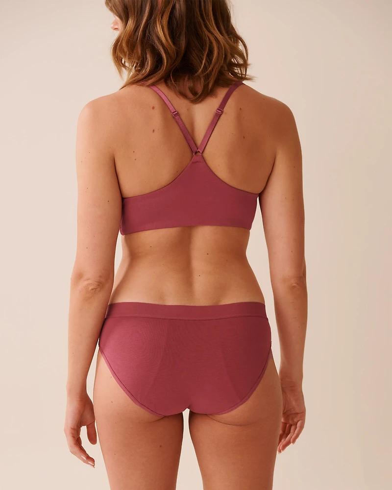 Regular Absorbency Leakproof Organic Cotton Bikini Period Panty