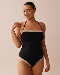 Maillot une-pièce bandeau maintien intégré JULIA