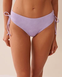 Bas de bikini cheeky noué aux hanches LAVENDER POP
