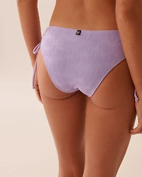 Bas de bikini cheeky noué aux hanches LAVENDER POP