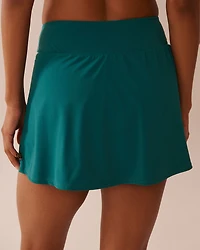 TEAL BLUE Skirt Bikini Bottom