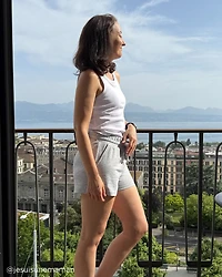 Short en french terry