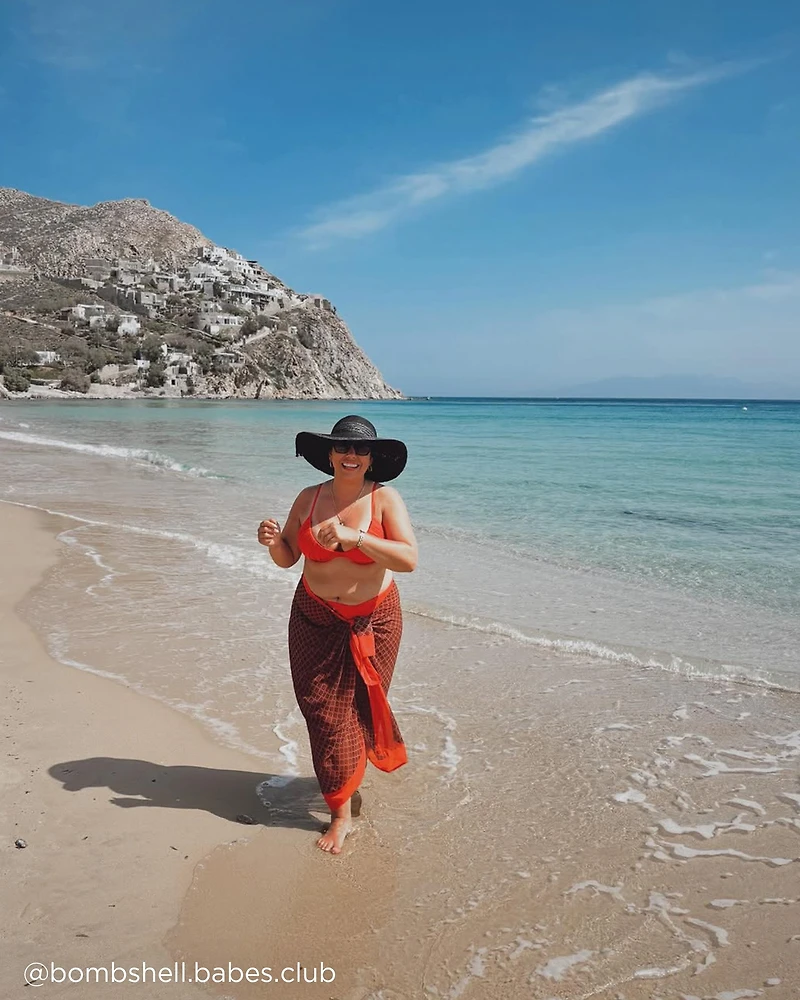 HIBISCUS Recycled Fibers Pleated Push-up Bikini Top