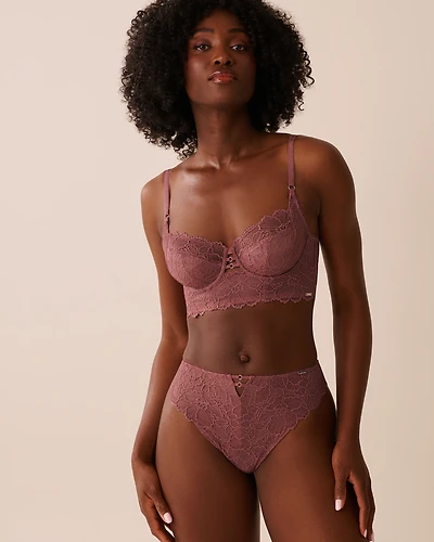 Soutien-gorge corset sans doublure couvrant