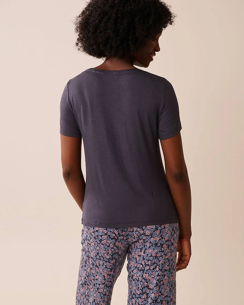 Soft Jersey Crew Neck T-shirt