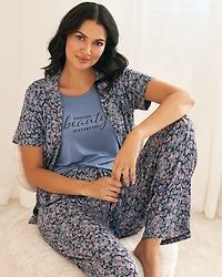 Chandail manches courtes en jersey doux