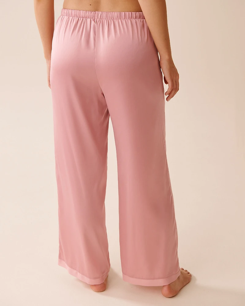 Satin and Chiffon Pants