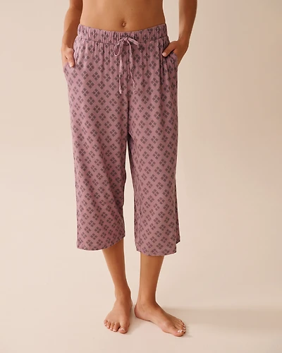 Soft Jersey Pajama Capris