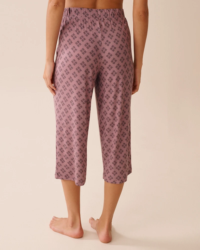 Soft Jersey Pajama Capris
