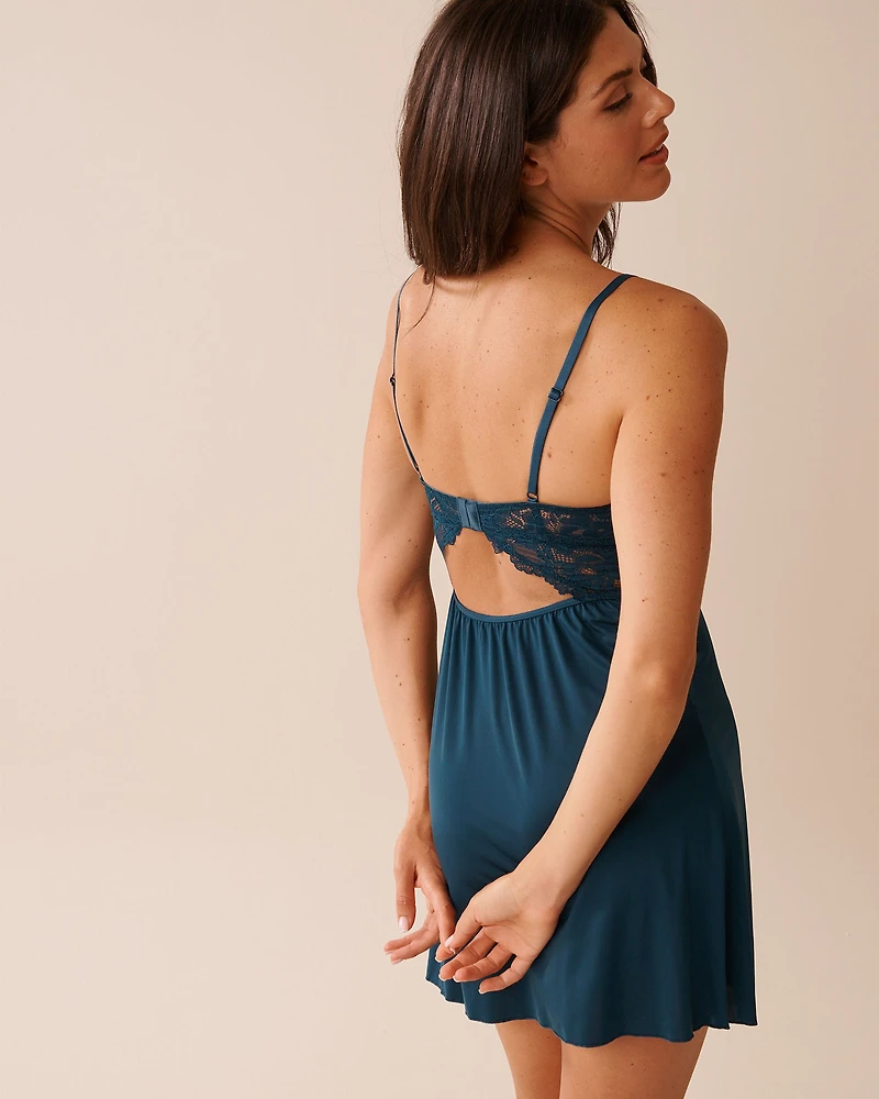 Lace Overlay Nightie