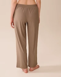 Pantalon en modal côtel