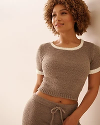 Chenille Crop T-shirt