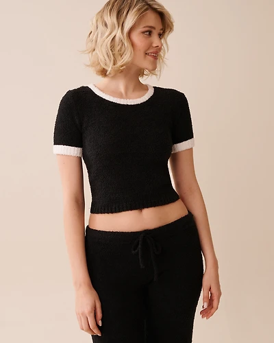 Chenille Crop T-shirt
