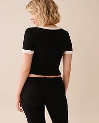 Chenille Crop T-shirt