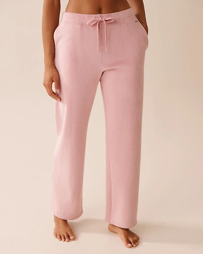 Pantalon épais en tissu côtel