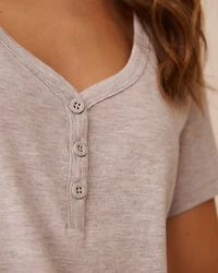 T-shirt henley