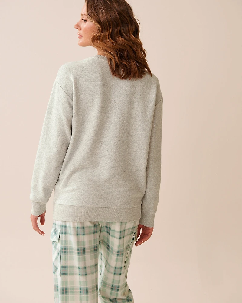 Chandail manches longues en french terry