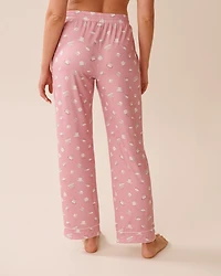 Coffee Cup Print Super Soft Pajama Pants
