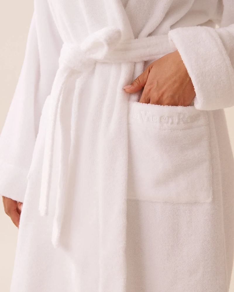 Terry Spa Hooded Robe