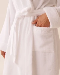 Terry Spa Hooded Robe