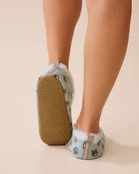 Dachshund Micropolar Slipper Socks