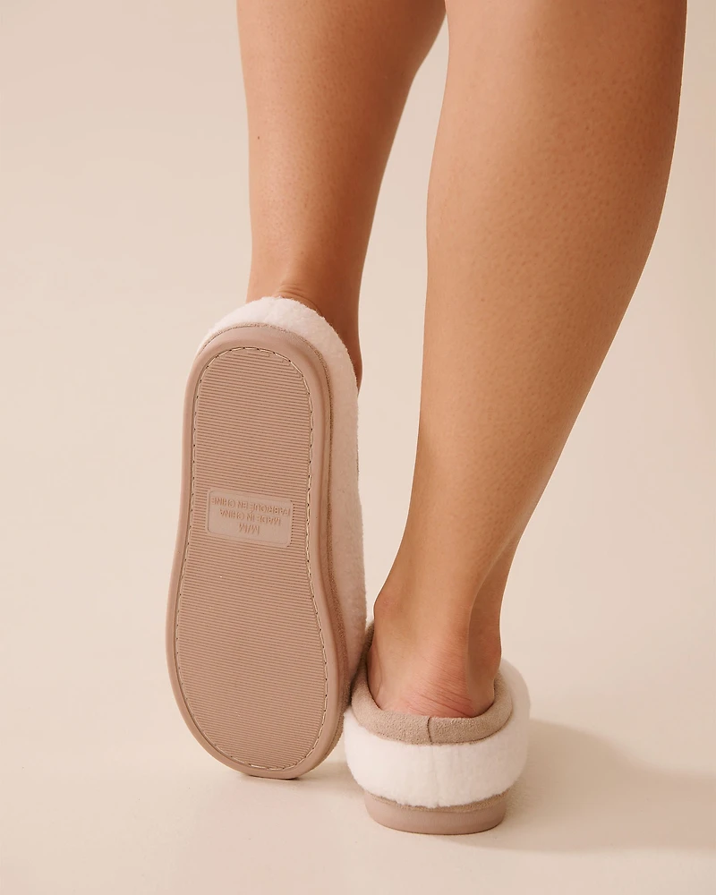 Curly Fur Slippers