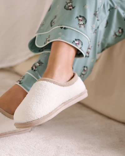 Curly Fur Slippers