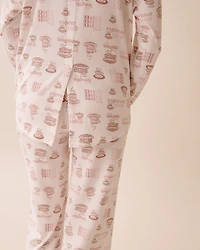 Chemisier en fibres recyclées imprimé floral