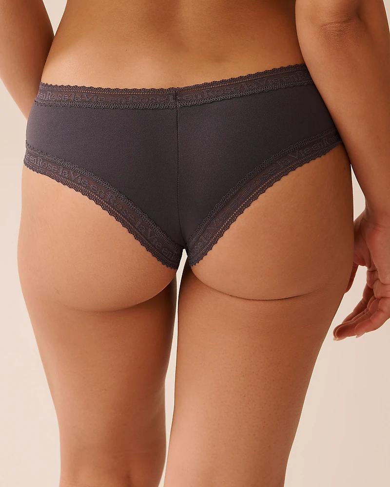 Super Soft Lace Trim Cheeky Panty