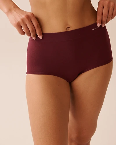 Culotte aux hanches taille haute en modal