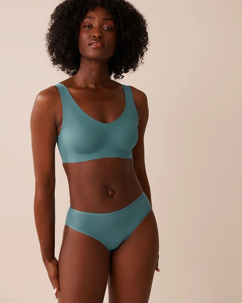 Culotte bikini microfibre dos lisse