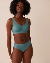 Culotte bikini microfibre dos lisse