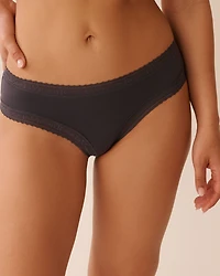 Super Soft Lace Trim Cheeky Panty