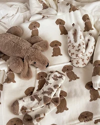 Dachshund Microfleece Slipper Socks