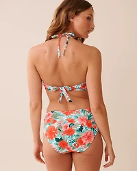 KHAKI GREY Bandeau Bikini Top