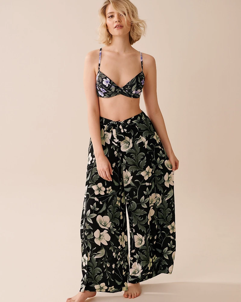 Wrap Around Gauze Pants