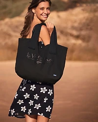 La Vie en Rose Beach Bag
