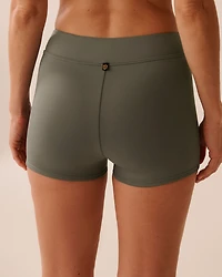 KHAKI GREY Boyshort Bikini Bottom