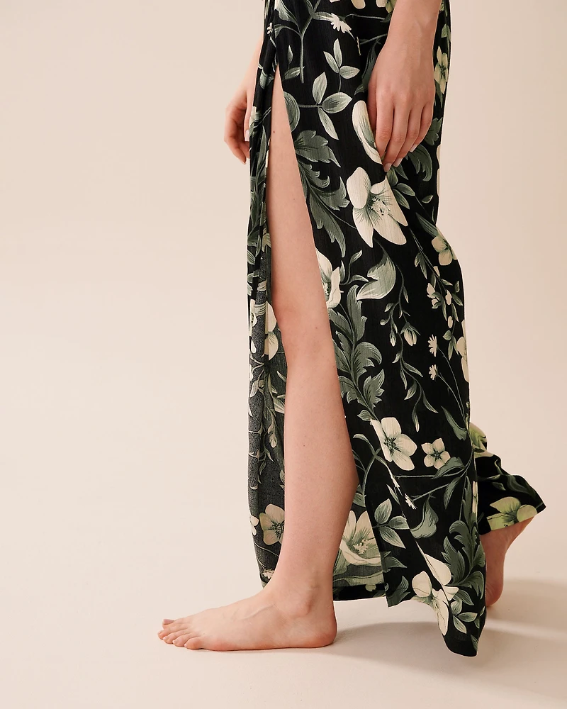 Wrap Around Gauze Pants