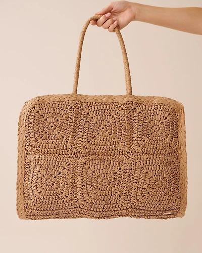 Hand-woven Straw Bag