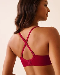 Push-up Scalloped Bra