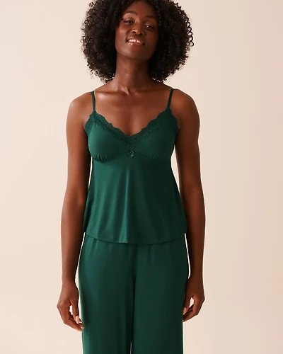 Lace Trim Modal Cami