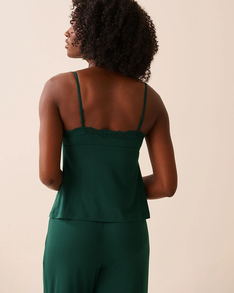 Lace Trim Modal Cami