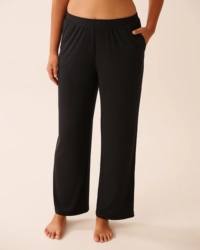 Pantalon en modal côtel