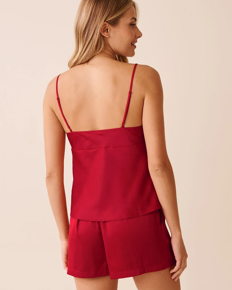 Twist Knot Satin Cami