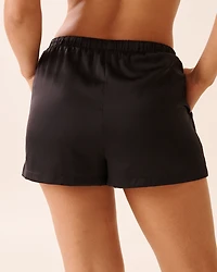 Short en satin