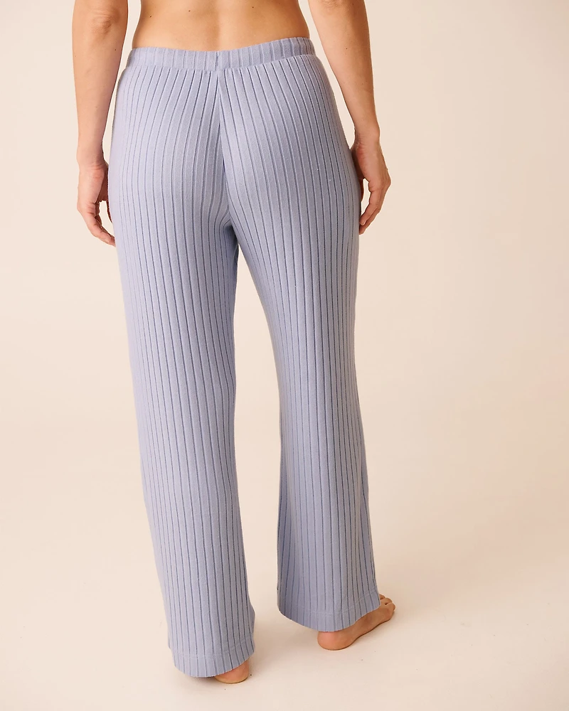 Ribbed Wide Leg Pants