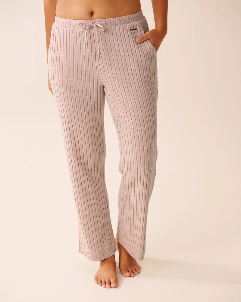 Ribbed Wide Leg Pants