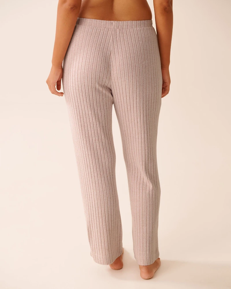 Ribbed Wide Leg Pants