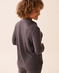 Chandail manches longues côtel